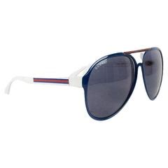 New GUCCI GG1827/S BNCIS 63mm Aviator Sunglasses Italy
